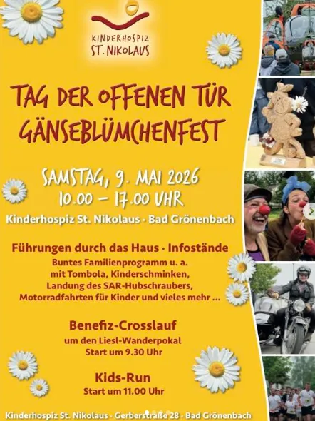 Gänseblümchenfest im Kinderhospiz St. Nikolaus