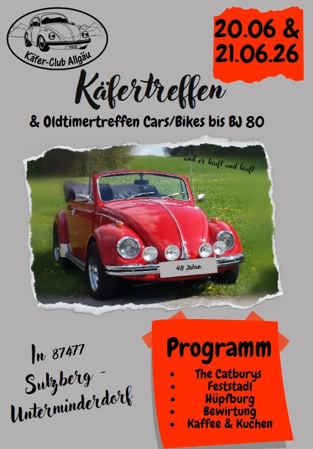 Käfertreffen in Sulzberg
