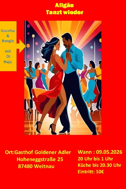 Allgäu tanzt wieder im Goldenen Adler Weitnau