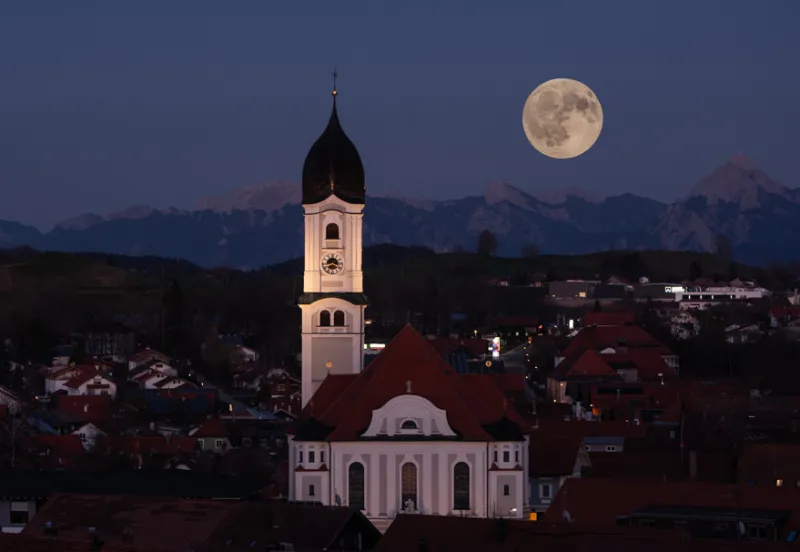 Vollmondwanderung - Nesselwang erkunden im Mondschein