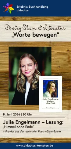 Julia Engelmann Poetry Slam & Literatur in Kempten