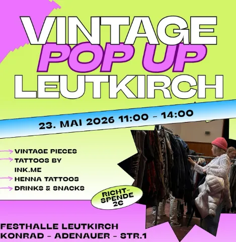 Vintage Pop-up in der Festhalle Leutkirch