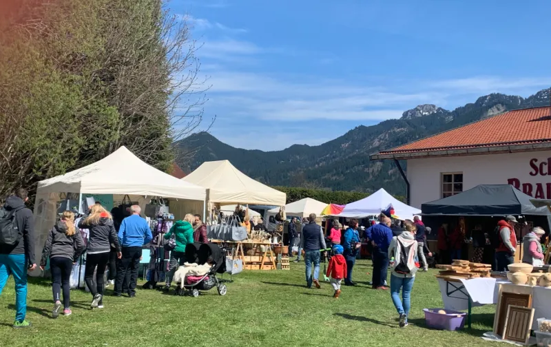 Kunsthandwerkermarkt in Schwangau