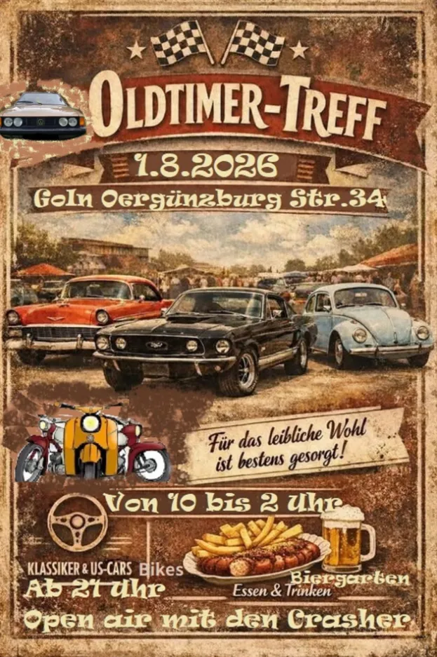 Oldtimertreffen im Go-In Obergüunzburg