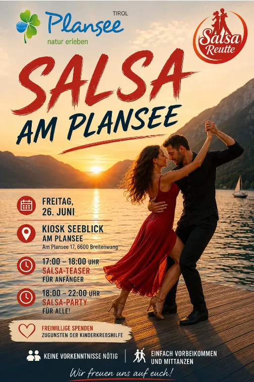 Salsa am Plansee in Breitenwang