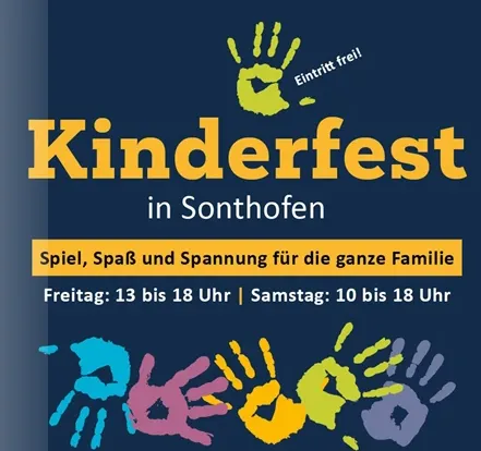 Kinderfest in der Alpenstadt Sonthofen