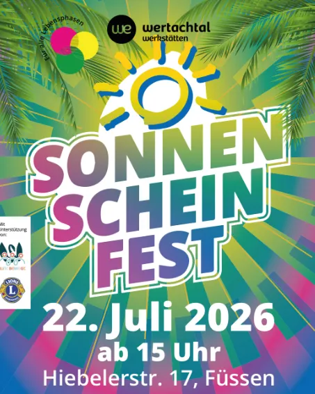 Sonnenscheinfest in Füssen
