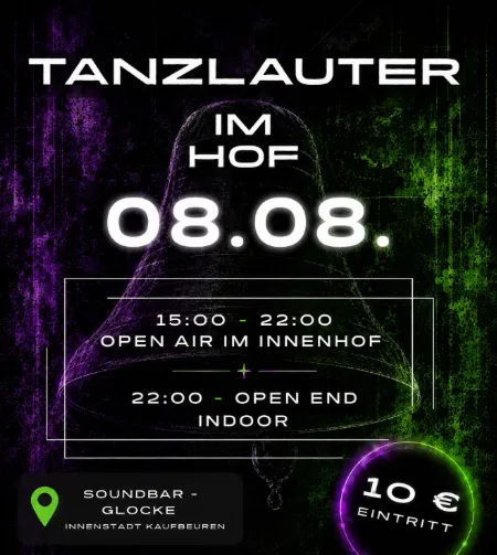 Tanzlauter im Hof in Kaufbeuren