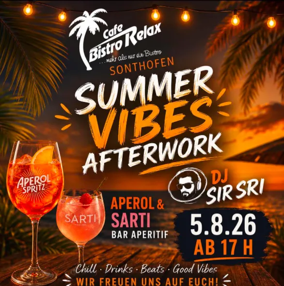 Summer Vibes Afterwork in Sonthofen