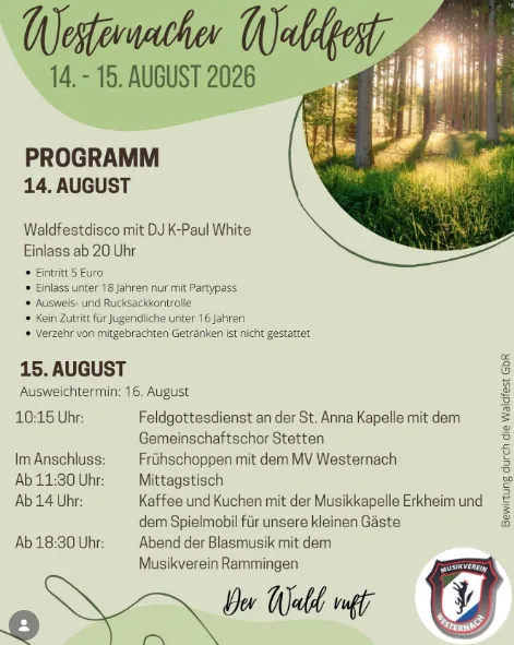 Westernacher Waldfest
