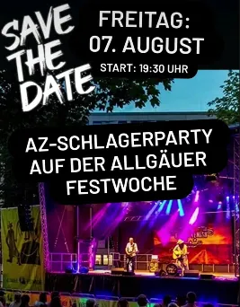 AZ-Schlagerparty auf der Allgäuer Festwoche
