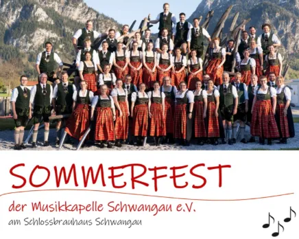 Sommerfest der Musikkapelle Schwangau