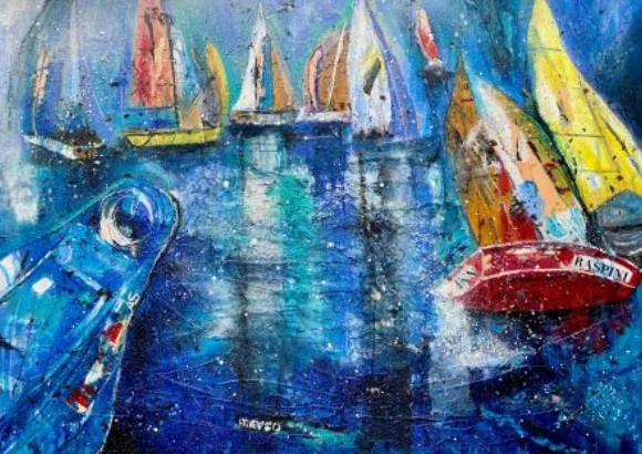 Aquarelle & Acryl in Wiggensbach