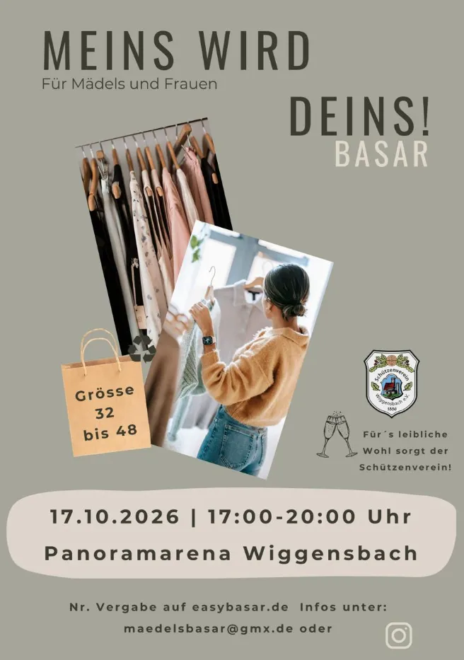 Meins-Wird-Deins-Basar in Wiggensbach