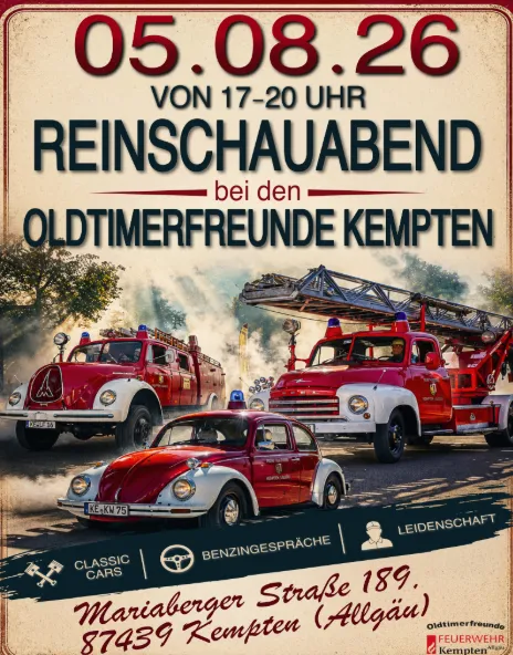 Reinschauabend der Oldtimerfreunde Kempten