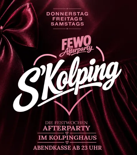 S'Kolping Festwochen-Afterparty in Kempten