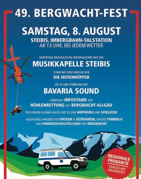 Bergwacht-Fest in Steibis