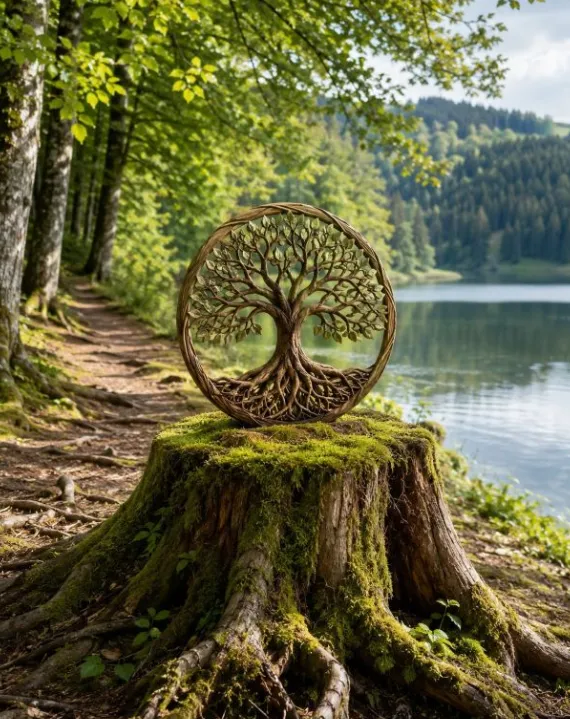 Natur und Achtsamkeit am Stausee Gottrazhofen