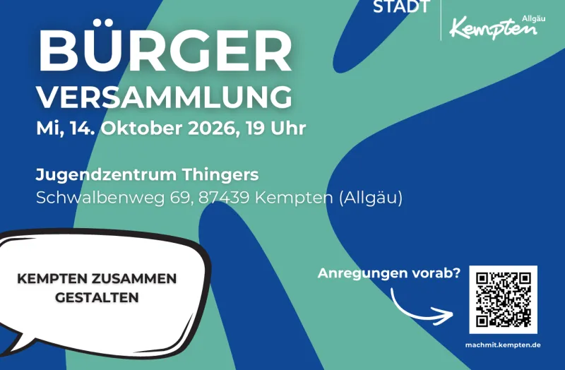 Bürgerversammlung im Jugendzentrum Thingers