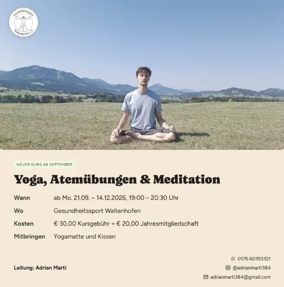 Yoga und Meditation in Waltenhofen
