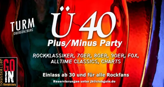 40 PlusMinus im Go-In