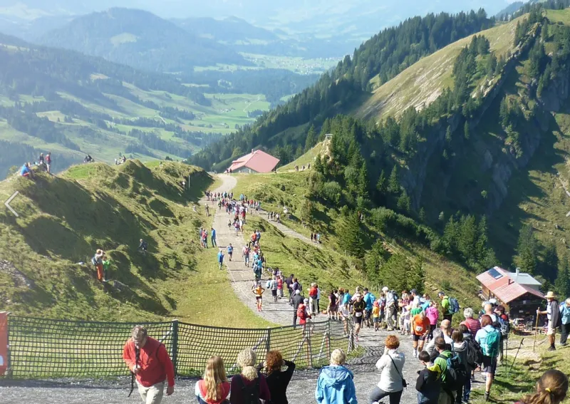 Hochgratberglauf in Oberstaufen-Steibis