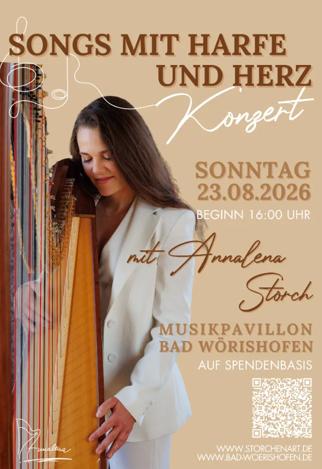Songs mit Harfe und Herz in Bad Wörishofen