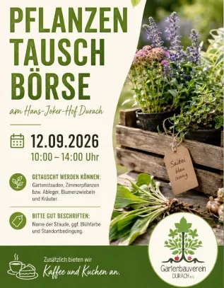 Pflanzentauschbörse in Durach