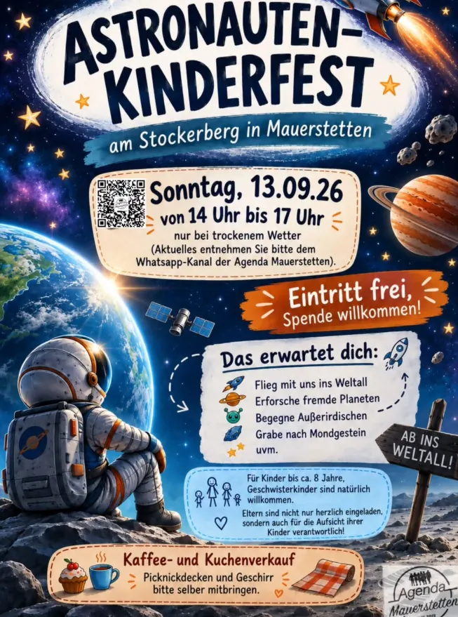 Astronauten-Kinderfest am Stockerberg