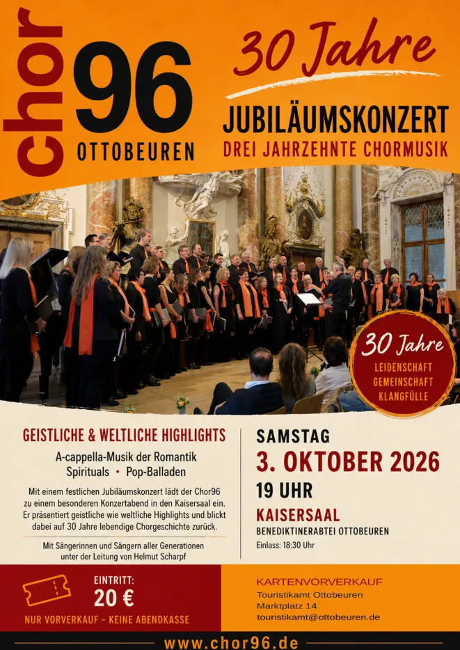 30 Jahre Chor96 Ottobeuren