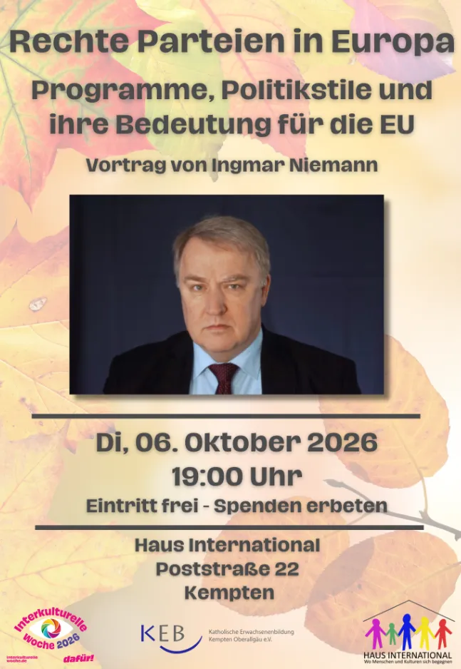 Rechte Parteien in Europa im Haus International