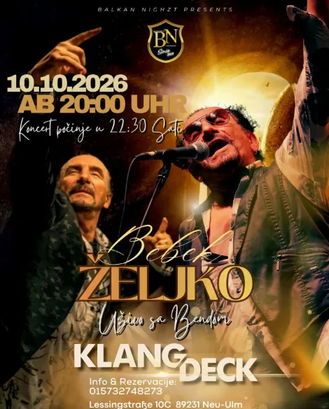 Željko Bebek im Klangdeck Neu-Ulm