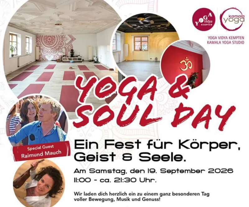 Yoga & Soul Day bei Kamala Yoga in Kempten