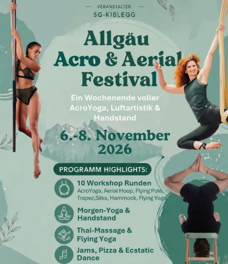 Allgäu Acro & Aerial Festival in Kißlegg