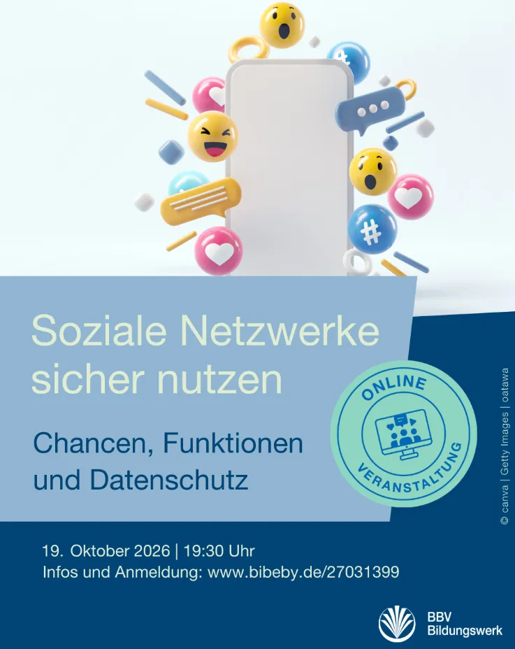 Soziale Netzwerke sicher nutzen – Online-Kurs