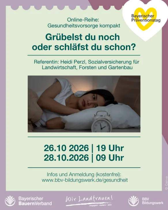Grübelst du noch oder schläfst du schon - online