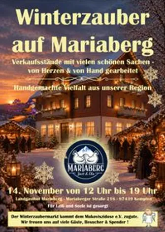 Winterzauber auf dem Mariaberg
