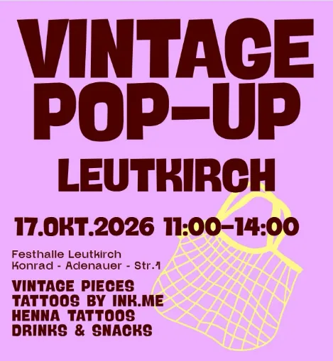 Vintage Pop-up in der Festhalle Leutkirch