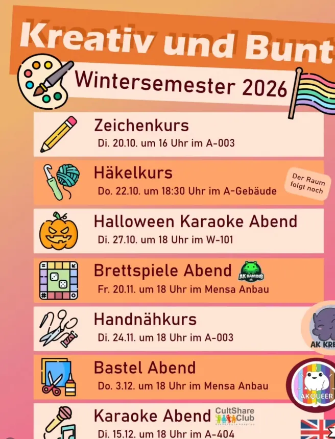 Kreativ und Bunt in Kempten