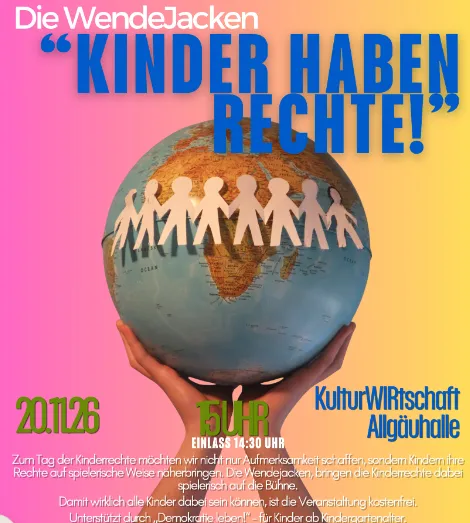 Kinder haben Rechte! in der Allgäuhalle Kempten