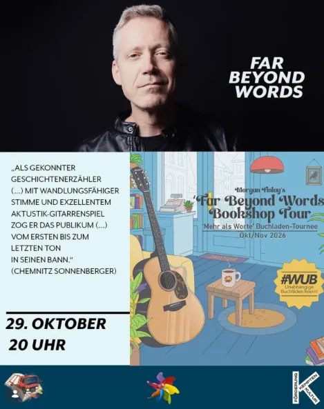 Morgan Finlay in der Buchhandlung didactus Kempten