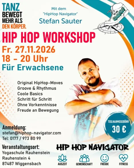 Hip-Hop-Workshop mit Stefan Sauter in Wiggensbach
