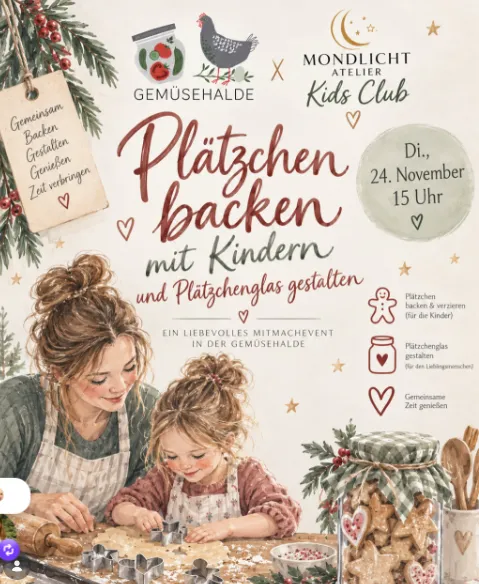 Plätzchenbacken für Kinder in Memmingen