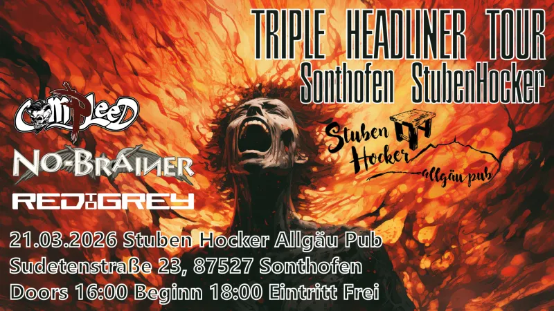 Triple Headliner Tour im StubenHocker Sonthofen