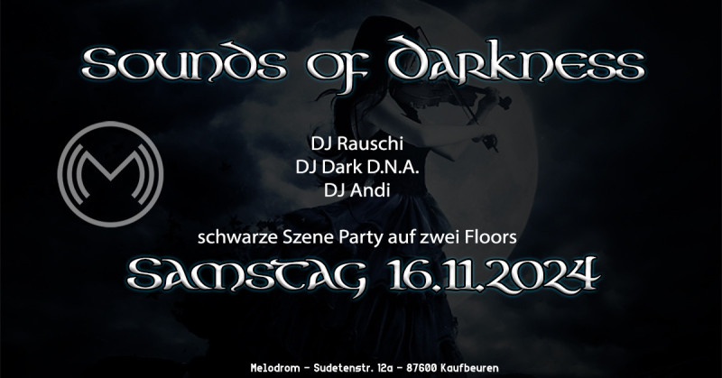 Sounds of Darkness – Schwarze Szene Party im Melodrom, Kaufbeuren