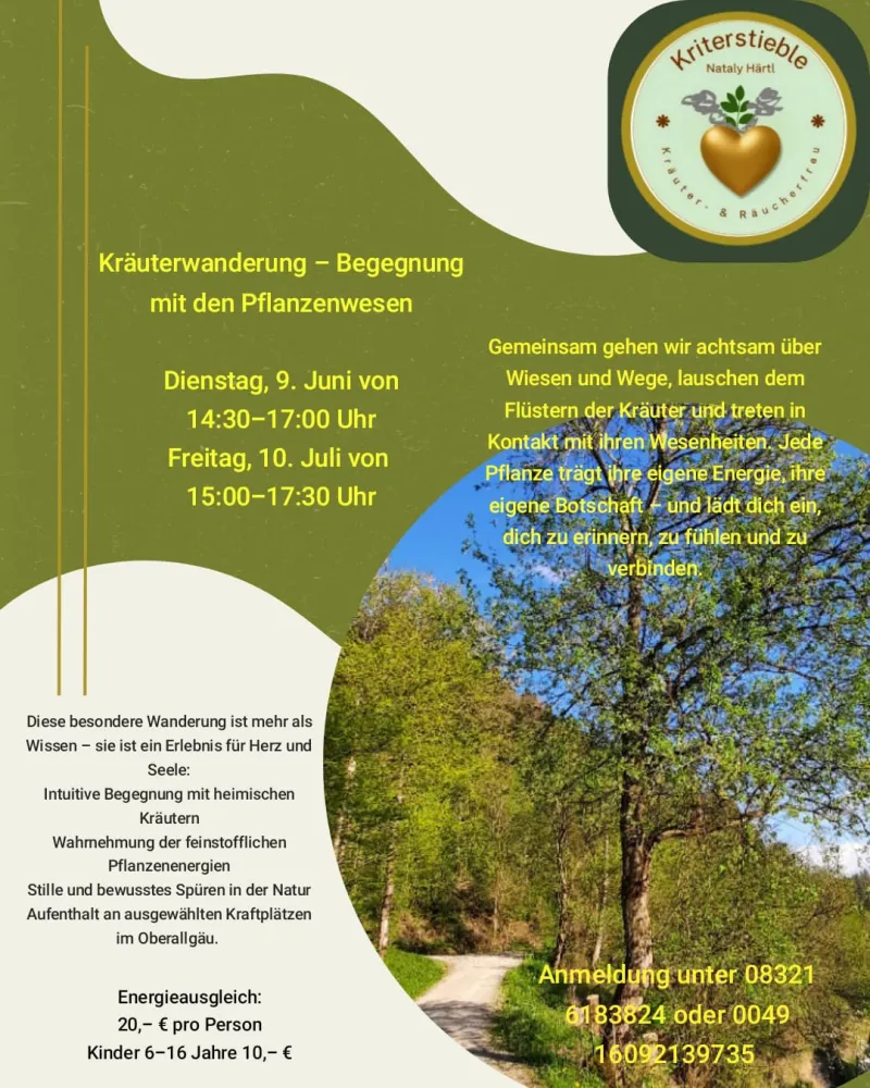 Kräuterwanderung in Sonthofen