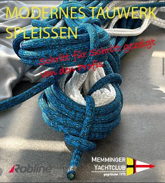 Modernes Tauwerk spleißen im Ultramarin Yachthafen in Kr…