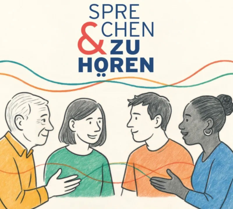 Sprechen und Zuhören im Haus International in Kempten