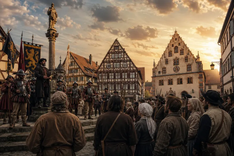 Stadtführung „Aufruhr und Umbruch“ in Mindelheim