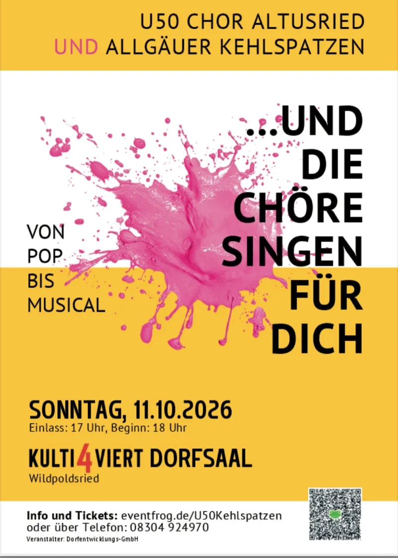Chorkonzert im Kultiviert Wildpoldsried